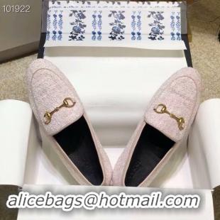 Top Quality Gucci Jordaan tweed loafer GG1531BL-2