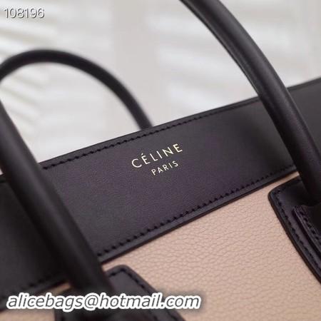 Discounts CELINE MICRO LUGGAGE HANDBAG IN LAMINATED LAMBSKIN 167793-2