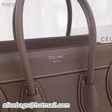 New Design CELINE MICRO LUGGAGE HANDBAG IN LAMINATED LAMBSKIN 167793-6