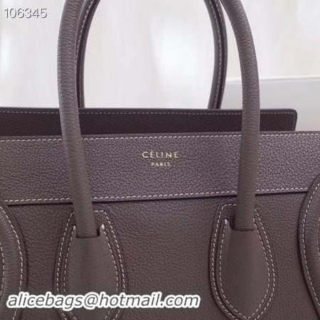 Cheap Price CELINE MICRO LUGGAGE HANDBAG IN LAMINATED LAMBSKIN 167793-14