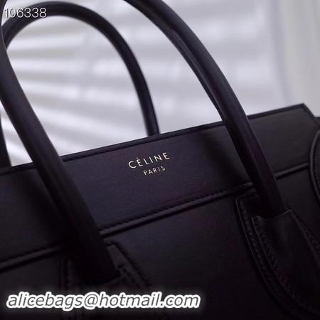 Popular Style CELINE MICRO LUGGAGE HANDBAG IN LAMINATED LAMBSKIN 167793-15