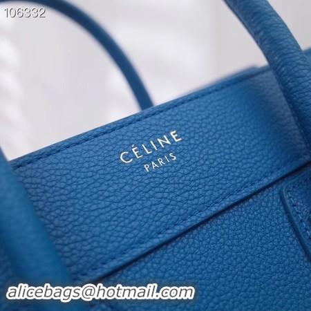 Top Design CELINE MICRO LUGGAGE HANDBAG IN LAMINATED LAMBSKIN 167793-17