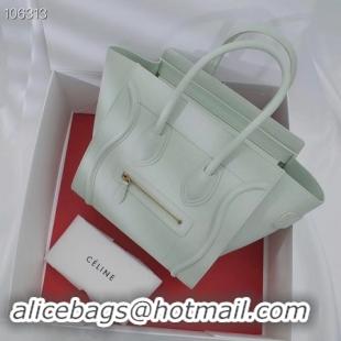 Trendy Design CELINE MICRO LUGGAGE HANDBAG IN LAMINATED LAMBSKIN 167793-20