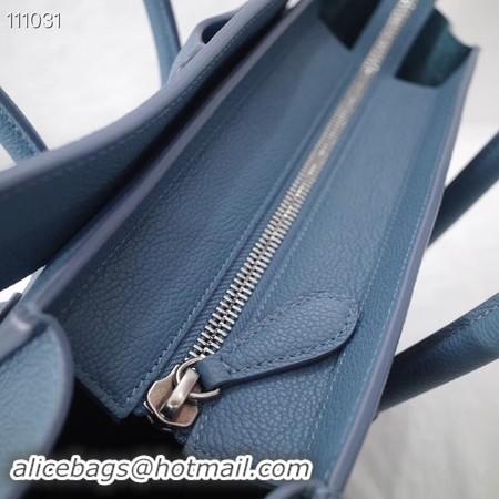 Good Quality CELINE MICRO LUGGAGE HANDBAG IN LAMINATED LAMBSKIN 167793-22