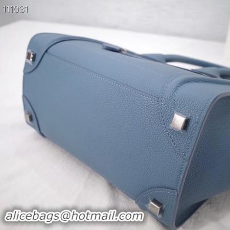 Good Quality CELINE MICRO LUGGAGE HANDBAG IN LAMINATED LAMBSKIN 167793-22