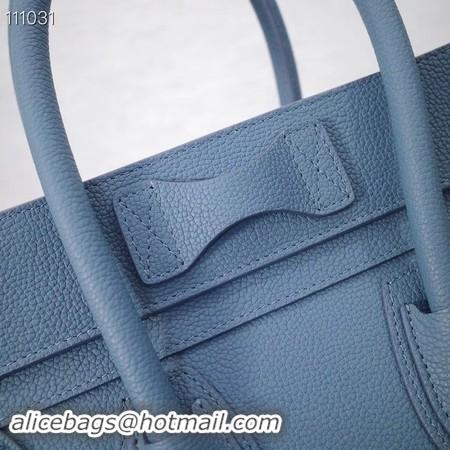 Good Quality CELINE MICRO LUGGAGE HANDBAG IN LAMINATED LAMBSKIN 167793-22