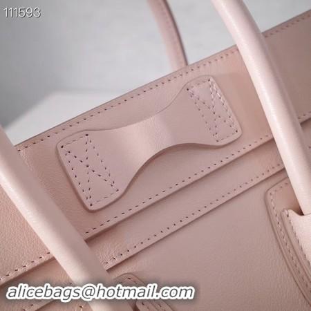 Promotional CELINE MICRO LUGGAGE HANDBAG IN LAMINATED LAMBSKIN 167793-23