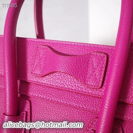 Popular Style CELINE MICRO LUGGAGE HANDBAG IN LAMINATED LAMBSKIN 167793-24