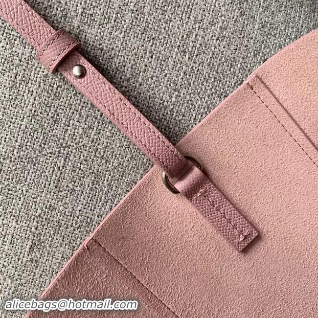 Discount Celine Original Leather CABAS Bag 189813 Pink&Black