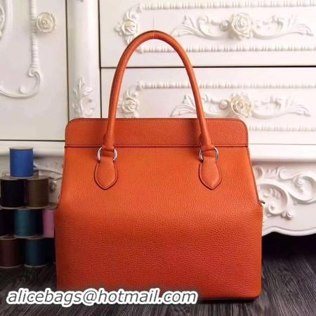 Popular Style Hermes Toolbox Togo Bag Original Leather 3259 Orange