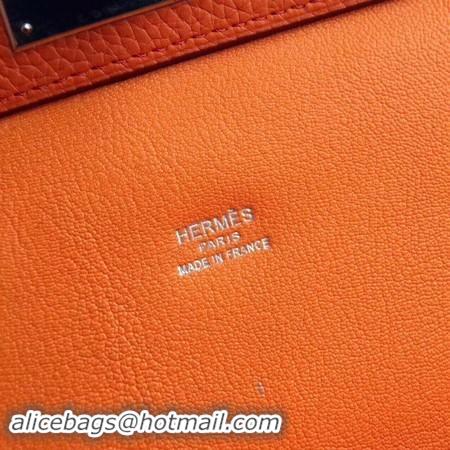 Popular Style Hermes Toolbox Togo Bag Original Leather 3259 Orange