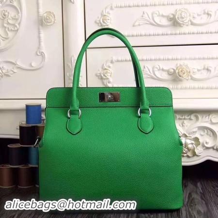 Top Quality Hermes Toolbox Togo Bag Original Leather 3259 Green