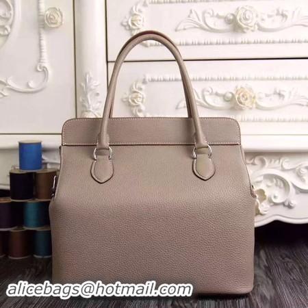 Best Price Hermes Toolbox Togo Bag Original Leather 3259 Light Grey