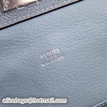 Low Cost Hermes Toolbox Togo Bag Original Leather 3259 Light Blue