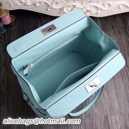 Discount Hermes Toolbox Togo Bag Original Leather 3259 Skyblue