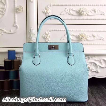 Discount Hermes Toolbox Togo Bag Original Leather 3259 Skyblue