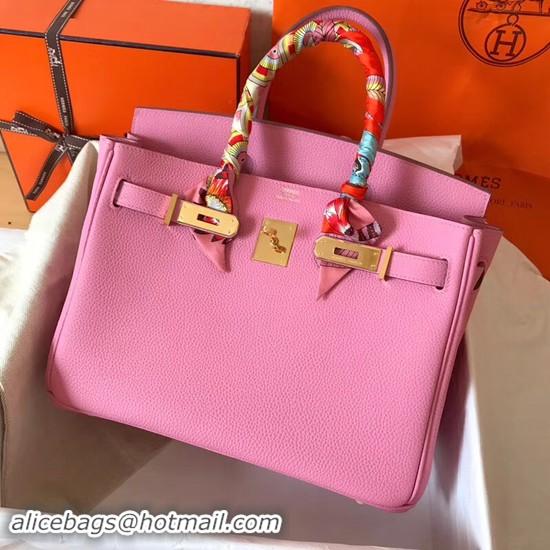 Discounts Hermes Birkin Tote Bag Original Togo Leather BK35 Cherry blossoms