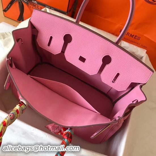 Discounts Hermes Birkin Tote Bag Original Togo Leather BK35 Cherry blossoms