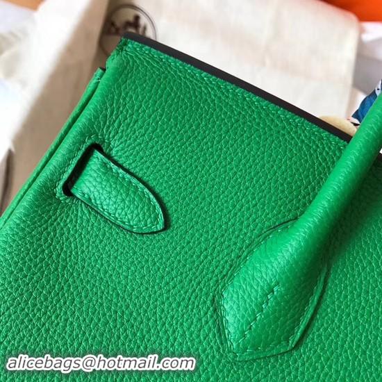 Stylish Hermes Birkin Tote Bag Original Togo Leather BK35 Green