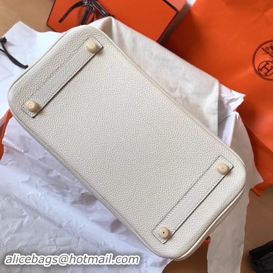 Good Quality Hermes Birkin Tote Bag Original Togo Leather BK35 cream