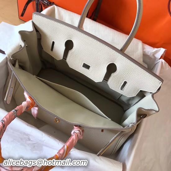 Good Quality Hermes Birkin Tote Bag Original Togo Leather BK35 cream