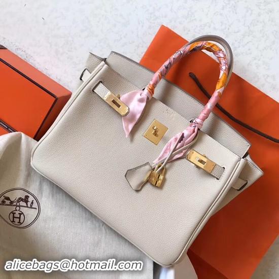 Good Quality Hermes Birkin Tote Bag Original Togo Leather BK35 cream