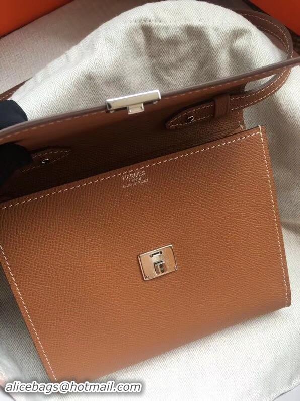 Most Popular Hermes Clutch Epsom calfskin H0589 Brown