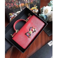 Unique Style Dolce & Gabbana Calfskin Tote Bags 1126 red