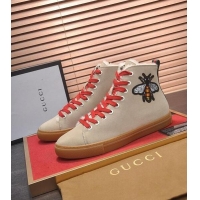 Crafted Gucci Shoes Women &Men High-Top Sneakers GGsh436