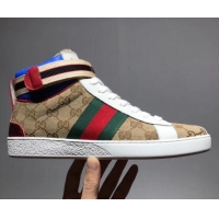 Stylish Gucci Shoes Women &Men High-Top Sneakers GGsh381