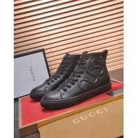 Pretty Style Gucci Shoes Women &Men High-Top Sneakers GGsh002