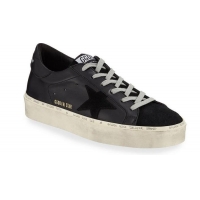 GOLDEN GOOSE DELUXE BRAND Hi Star Tonal Lace-up Sneakers GGDB896 Black