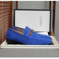 Shop Duplicate Gucci Shoes Men Moccasins GGsh106