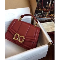 Cheapest Dolce & Gabbana Origianl Leather Bag 4916 Red