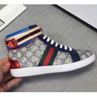 Best Quality Gucci Shoes Men High-Top Sneakers GGsh247