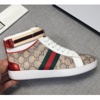 Discount Gucci Shoes Men High-Top Sneakers GGsh246