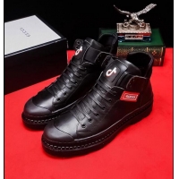 Luxury Gucci Shoes Men High-Top Sneakers GGsh235