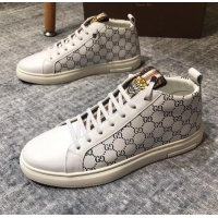 Grade Design Gucci Shoes Men High-Top Sneakers GGsh187