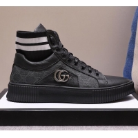 Stylish Gucci Shoes Men High-Top Sneakers GGsh140