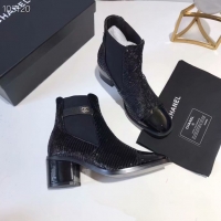 Luxury Chanel Shoes CH2536JYX-4 Black