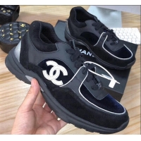  Good Product Chanel CC Logo Leather Sneakers G34360 12