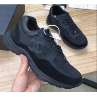 Luxury Chanel CC Logo Leather Sneakers G34360 23