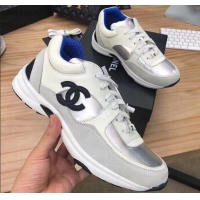 Fashion Chanel CC Logo Leather Sneakers G34360 26