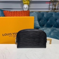 Grade Quality Louis vuitton original Epi Leather COSMETIC POUCH PM M52030 black