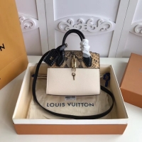 Stylish Louis Vuitton Original Leather N95976 White