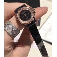 New Style Chanel J12 wATCH Quartz Moverment Dimaond Trim CH7823 Black