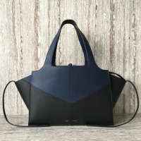 Best Price Celine calf leather Tote Bag 43341 Royal Blue&black