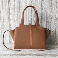 Popular Style Celine calf leather Tote Bag 43342 Camel