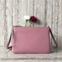 Charming Celine Original Leather Shoulder Bag 55421 pink