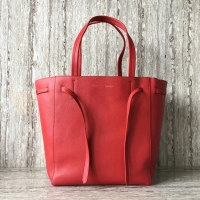 Perfect CELINE SMALL CABAS PHANTOM IN SOFT GRAINED CALFSKIN 17602 red